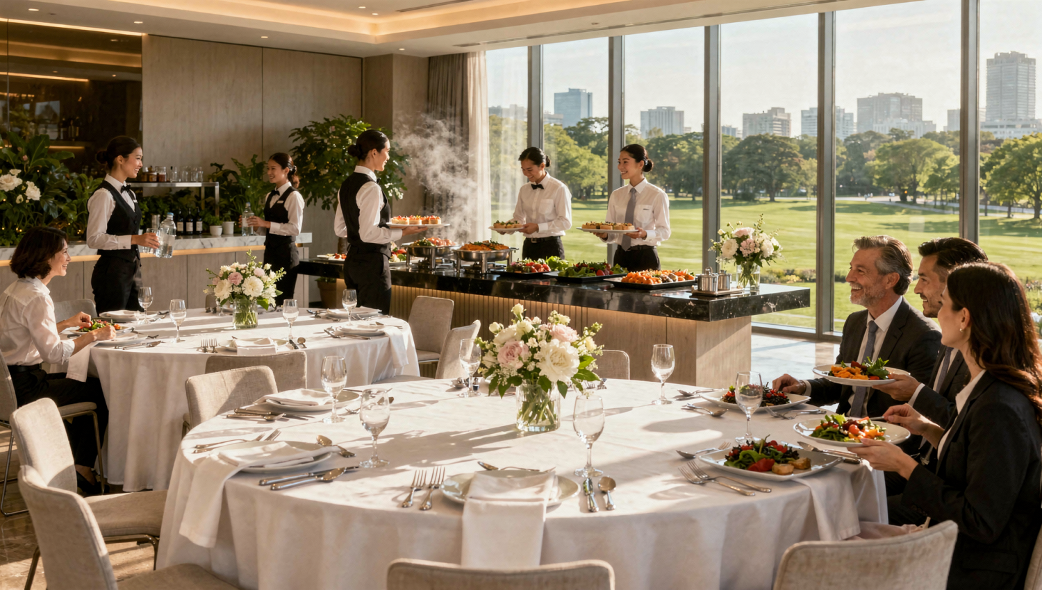 AV-Technik für eine Event-Location